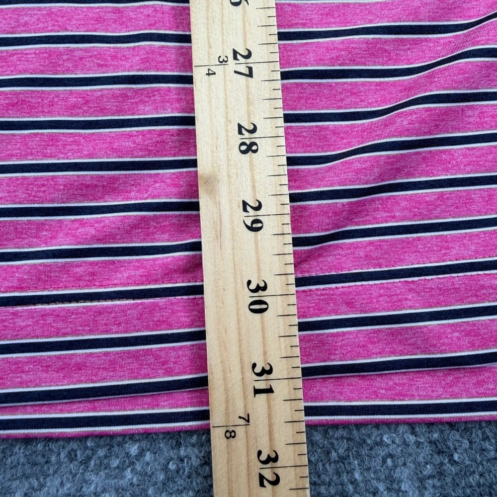 FootJoy FJ Polo Shirt Mens Extra Large Striped GSC Golf Performance Stretch - Picture 6 of 10